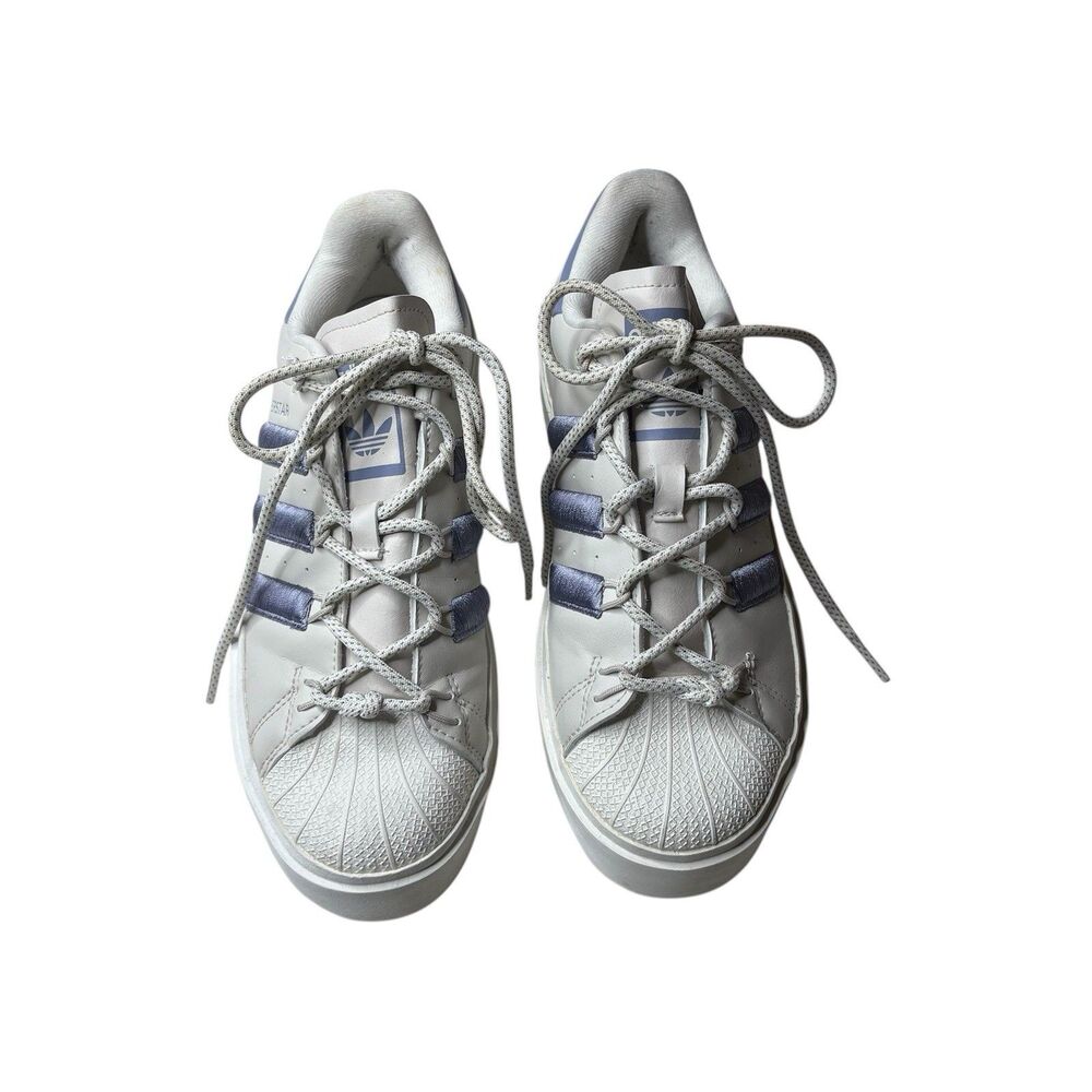 Adidas Superstar Bonega W HQ4284 Womens Trainer Shoes Silver Violet US Size 8
